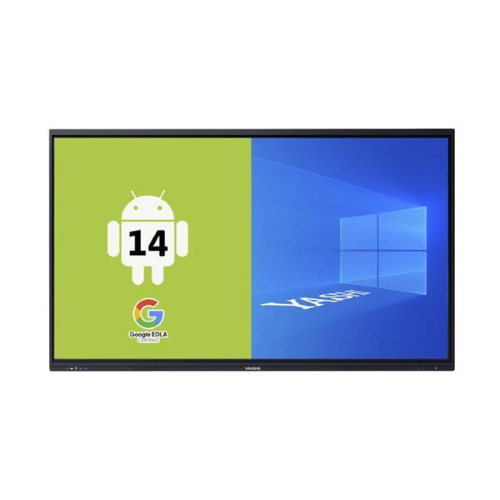 YASHI DISPLAY SUPERTOUCH AI INTERATTIVO 65 16:9 550 CDM 4K UHD 40 TOCCHI, 8GB RAM/128 GB, WEBCAM, ANDROID 14